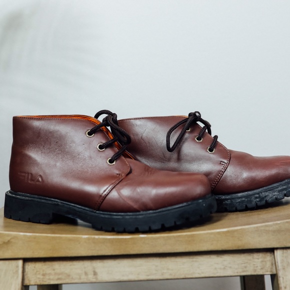 FILA LEATHER BOOTIES - Picture 3 of 8